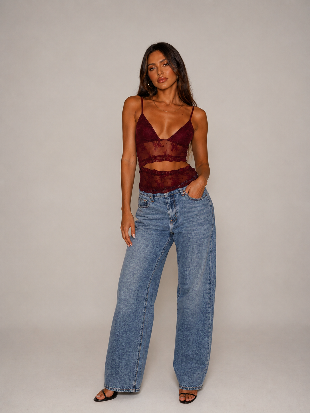 After Dark Lace Top